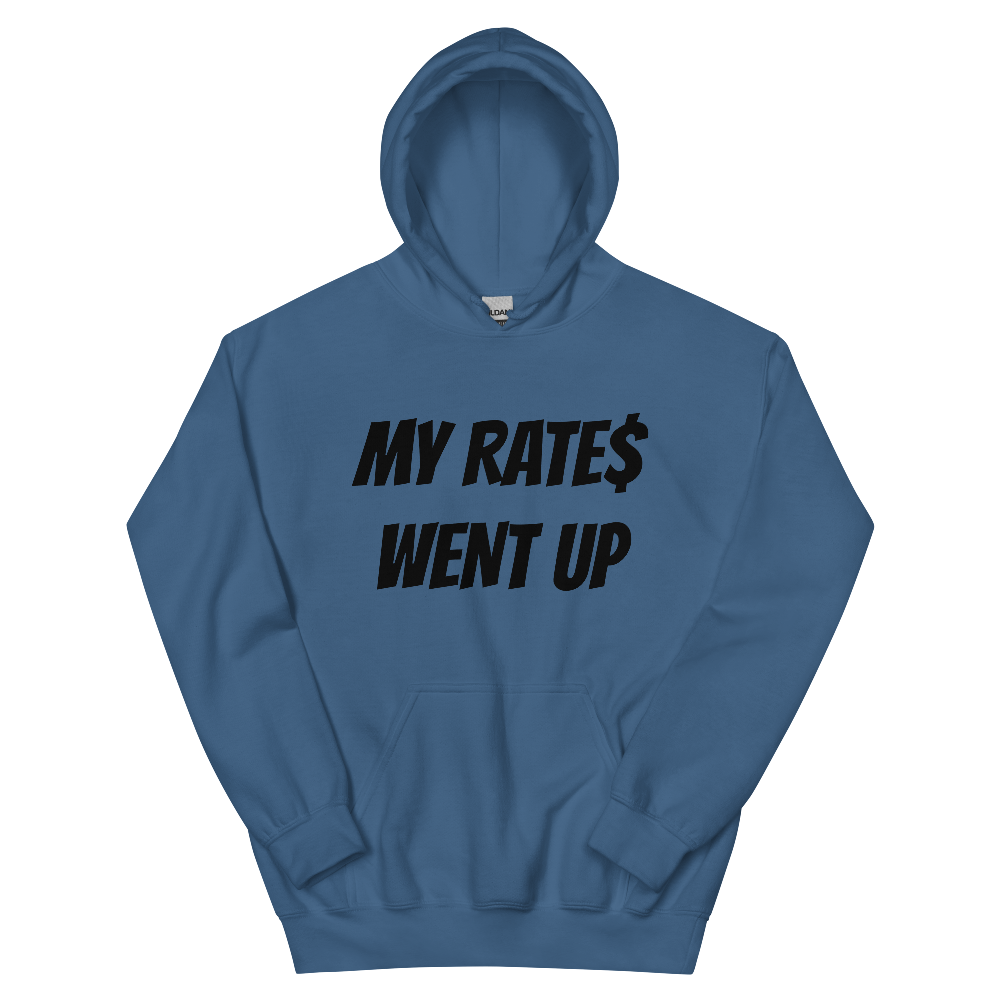 MY RATE$ WENT UP HOODIE - Mens