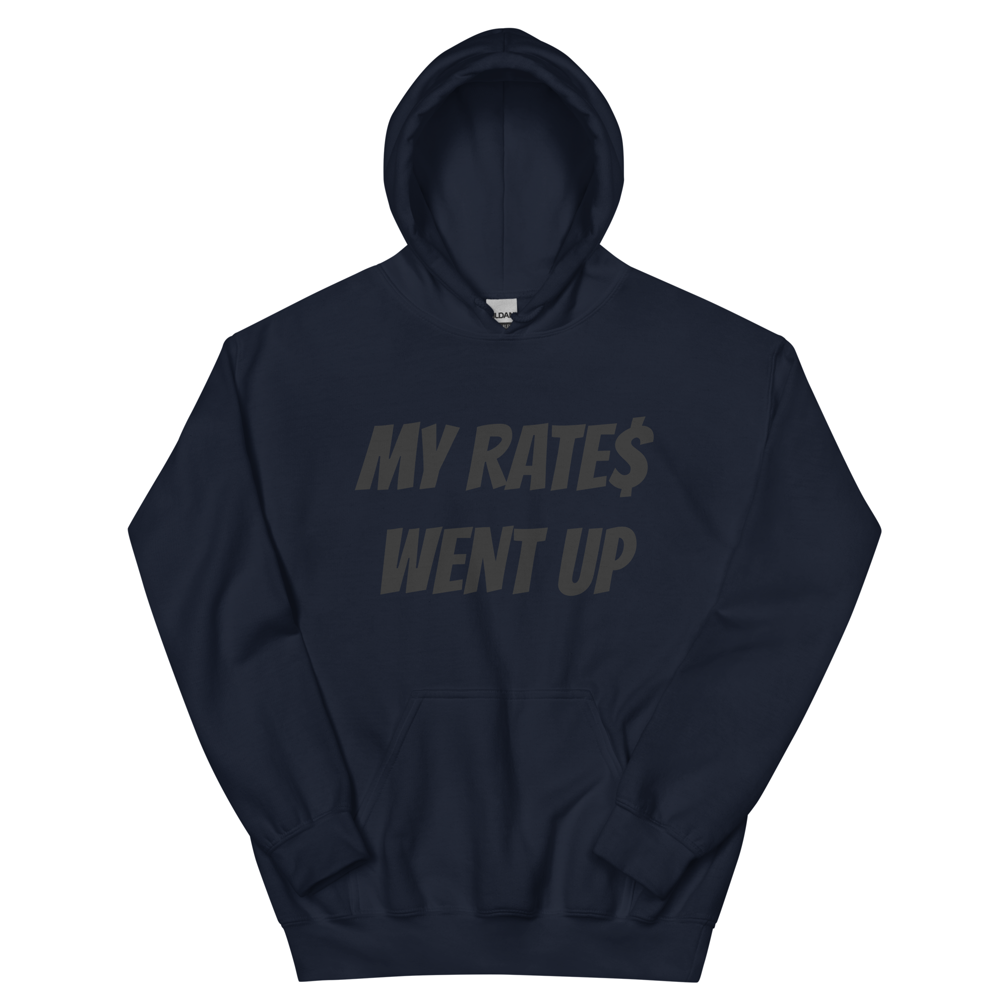 MY RATE$ WENT UP HOODIE - Mens